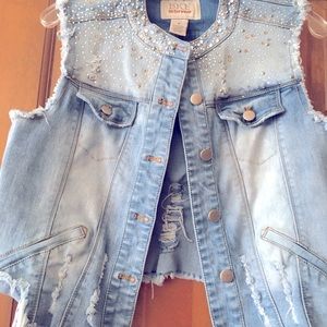 COPY - BKE denim vest